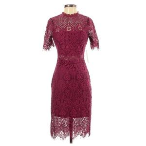 Lulu’s Fuschia Lace Dress